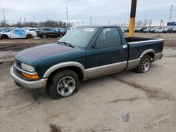 Salvage trucks for sale at Woodhaven, MI auction: 1998 Chevrolet S Truck S10