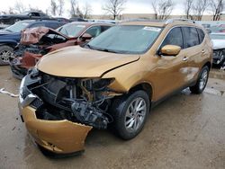Salvage cars for sale at Bridgeton, MO auction: 2015 Nissan Rogue S