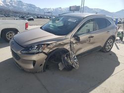 Salvage cars for sale at Farr West, UT auction: 2020 Ford Escape Titanium