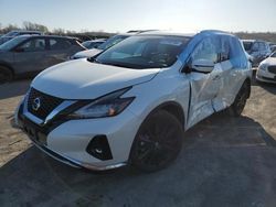 Salvage cars for sale at Cahokia Heights, IL auction: 2021 Nissan Murano Platinum