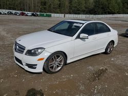 Salvage cars for sale at Gainesville, GA auction: 2013 Mercedes-Benz C 250