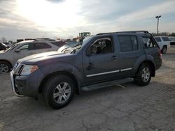 Salvage cars for sale at Indianapolis, IN auction: 2012 Nissan Pathfinder S