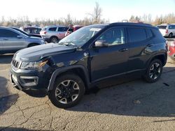 Salvage cars for sale from Copart Woodburn, OR: 2017 Jeep Compass Trailhawk