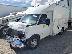 Salvage trucks for sale at North Las Vegas, NV auction: 2022 Chevrolet Express G3500