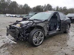 Salvage cars for sale from Copart Mendon, MA: 2014 Infiniti Q50 Base