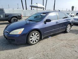 Salvage cars for sale at Van Nuys, CA auction: 2007 Honda Accord EX