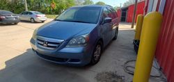 Salvage cars for sale at Greenwell Springs, LA auction: 2005 Honda Odyssey EXL