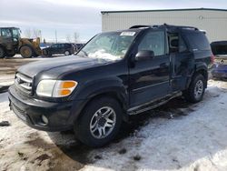 Salvage cars for sale from Copart Rocky View County, AB: 2004 Toyota Sequoia Limited
