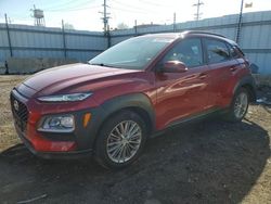 Salvage cars for sale at Chicago Heights, IL auction: 2018 Hyundai Kona SEL