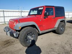 Jeep Wrangler Sport salvage cars for sale: 2014 Jeep Wrangler Sport