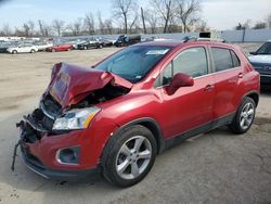 Chevrolet salvage cars for sale: 2015 Chevrolet Trax LTZ