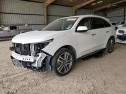 Salvage cars for sale at Houston, TX auction: 2018 Acura MDX Advance