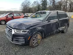 Salvage cars for sale from Copart Concord, NC: 2018 Audi Q7 Premium