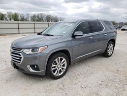 Salvage cars for sale at New Braunfels, TX auction: 2018 Chevrolet Traverse High Country