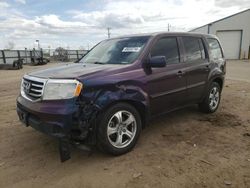 Salvage cars for sale at Nampa, ID auction: 2013 Honda Pilot EXL