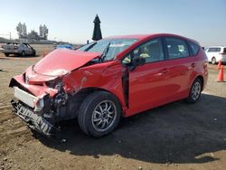 Salvage cars for sale at San Diego, CA auction: 2016 Toyota Prius V