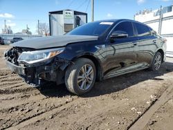 Salvage cars for sale at Chicago Heights, IL auction: 2018 KIA Optima LX