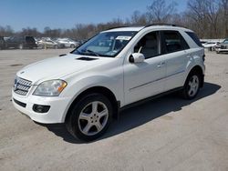 Salvage cars for sale at Ellwood City, PA auction: 2008 Mercedes-Benz ML 350