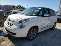 Salvage cars for sale at Windsor, NJ auction: 2015 Fiat 500L Lounge