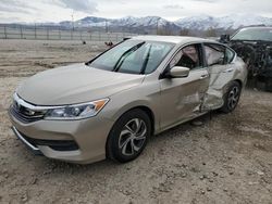 Honda Accord LX Vehiculos salvage en venta: 2017 Honda Accord LX