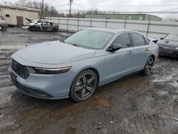 Salvage cars for sale at New Britain, CT auction: 2023 Honda Accord Hybrid Sport