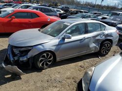 Salvage cars for sale from Copart Hillsborough, NJ: 2017 Honda Accord EXL