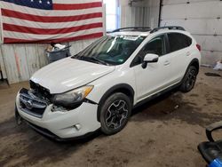 Salvage cars for sale from Copart Lyman, ME: 2015 Subaru XV Crosstrek 2.0 Limited