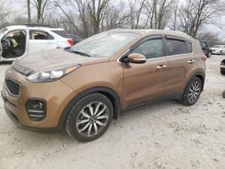 Salvage cars for sale at Cicero, IN auction: 2017 KIA Sportage EX
