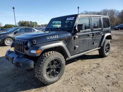 Jeep Wrangler salvage cars for sale: 2021 Jeep Wrangler Unlimited Sport