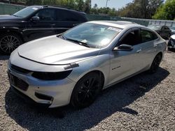 Salvage cars for sale at Riverview, FL auction: 2018 Chevrolet Malibu LT