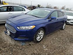 Salvage cars for sale at Magna, UT auction: 2016 Ford Fusion SE