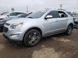 Salvage cars for sale from Copart Chicago Heights, IL: 2017 Chevrolet Equinox Premier