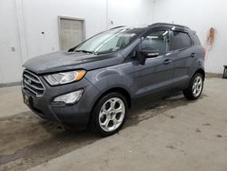 Salvage cars for sale from Copart Madisonville, TN: 2021 Ford Ecosport SE