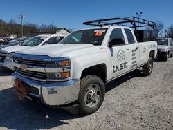 Chevrolet salvage cars for sale: 2017 Chevrolet Silverado K2500 Heavy Duty