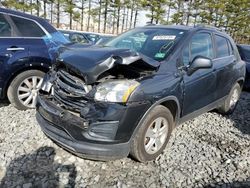 Chevrolet Trax 1LT salvage cars for sale: 2016 Chevrolet Trax 1LT