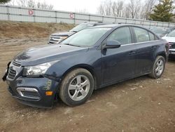 Salvage cars for sale from Copart Davison, MI: 2015 Chevrolet Cruze LT