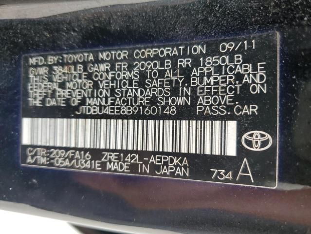 2011 Toyota Corolla Base