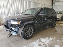 Jeep salvage cars for sale: 2018 Jeep Grand Cherokee Overland