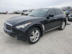 Salvage cars for sale at Wayland, MI auction: 2012 Infiniti FX35