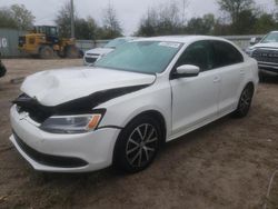 Salvage cars for sale from Copart Midway, FL: 2012 Volkswagen Jetta SE