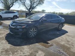 Salvage cars for sale from Copart Orlando, FL: 2021 Chevrolet Malibu RS