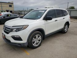 2016 Honda Pilot LX en venta en Wilmer, TX