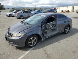 Salvage cars for sale from Copart Van Nuys, CA: 2015 Honda Civic SE
