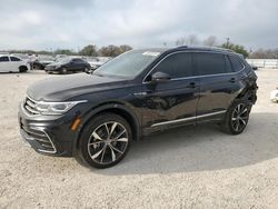 Salvage cars for sale from Copart San Antonio, TX: 2024 Volkswagen Tiguan SEL R-LINE Black