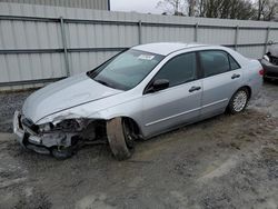 Salvage cars for sale from Copart Gastonia, NC: 2005 Honda Accord DX