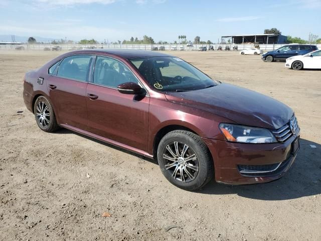 2012 Volkswagen Passat S