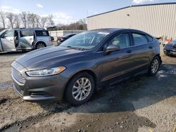 Salvage cars for sale at Spartanburg, SC auction: 2015 Ford Fusion S
