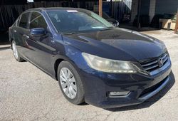 Salvage cars for sale at Grand Prairie, TX auction: 2014 Honda Accord EXL