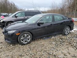 Salvage cars for sale from Copart Candia, NH: 2018 Honda Civic LX