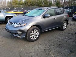 Salvage cars for sale at Waldorf, MD auction: 2013 Nissan Murano S